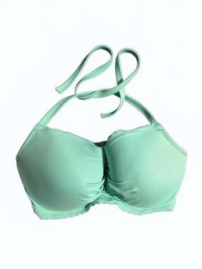 Victoria's Secret Mint Green Halter Bikini Top